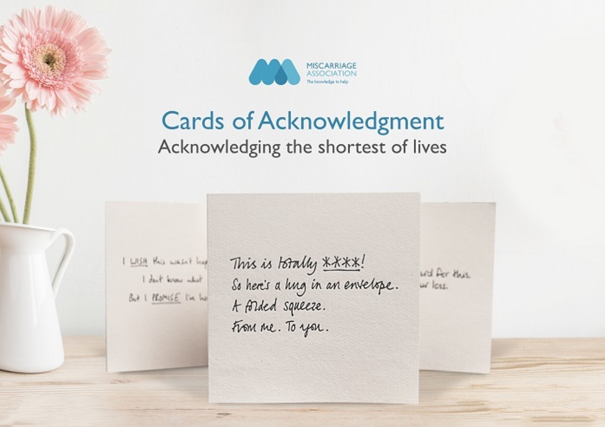 Cards of Acknowledgement 